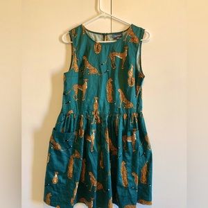 ModCloth Cheetah Dress